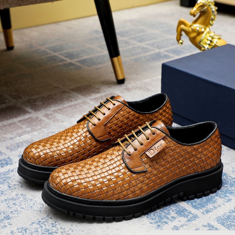 ch**an D*or leather shoes